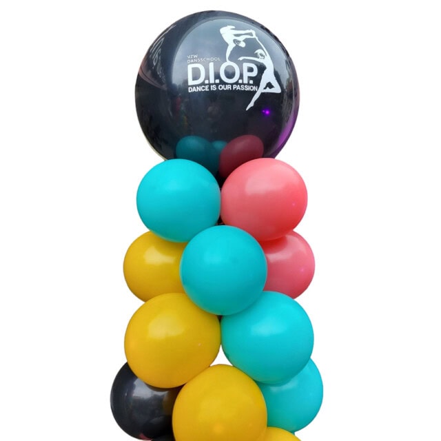 Ballonpilaar organic