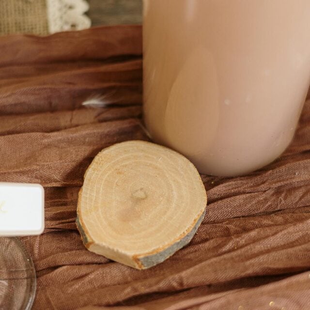 Houten schijf