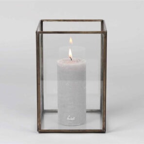 Windlicht Burn Antik