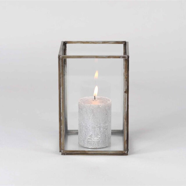 Windlicht Burn Antik